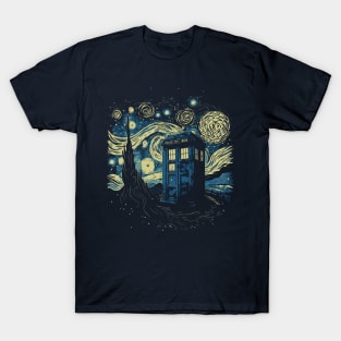 The Starry Tardis T-Shirt